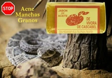 1 JABON ACEITE DE VIBORA (VIVORA) DE CASCABEL / RATTLE SNAKE SOAP BAR