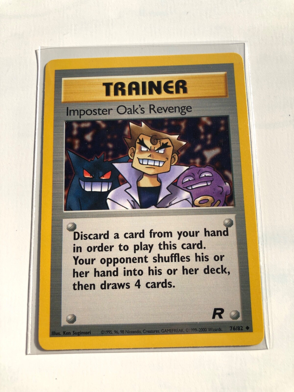 Pokémon TCG Imposter Oak's Revenge Team Rocket No. 76/82 Regular Uncommon | NM