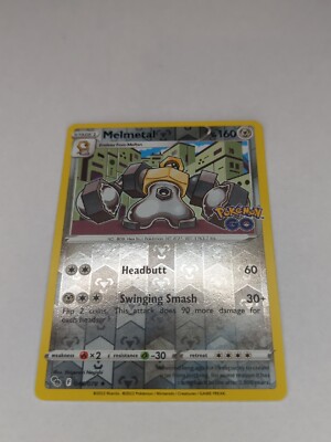 Melmetal 046/078 Reverse Holo Rare Pokemon Go Cards TCG Pack Fresh Mint | eBay Melmetal 046/078 Reverse Holo Rare Pokemon Go Cards TCG Pack Fresh Mint | eBay