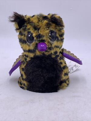 RARE PURPLE WINGS Hatchimals Golden Lynx Pink Spin Master Toys Works Talks Moves