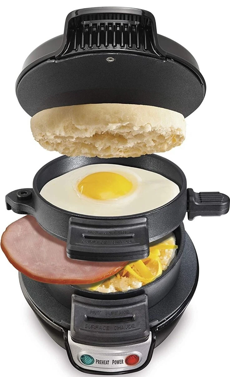 Hamilton Beach 25478 Breakfast Sandwich Maker - Silver