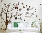 Family Photo Tree & Birds Art Vinyl Wall Sticker, DIY Wall Decal- HIGH QUALITY