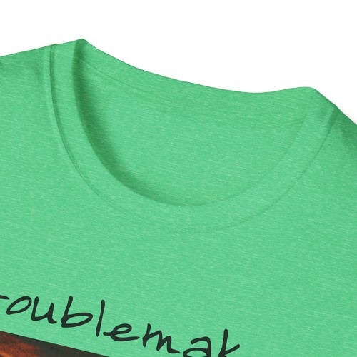 Funny Racoon Troublemaker Unisex T-Shirt - Casual Tee - Cartoon Shirt - Foto 36 di 61