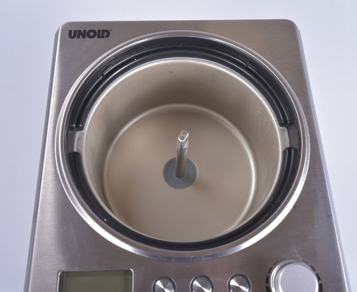Unold 48880 Eismaschine 2,5L Profi Plus Edelstahl Kompressor Eisbereiter