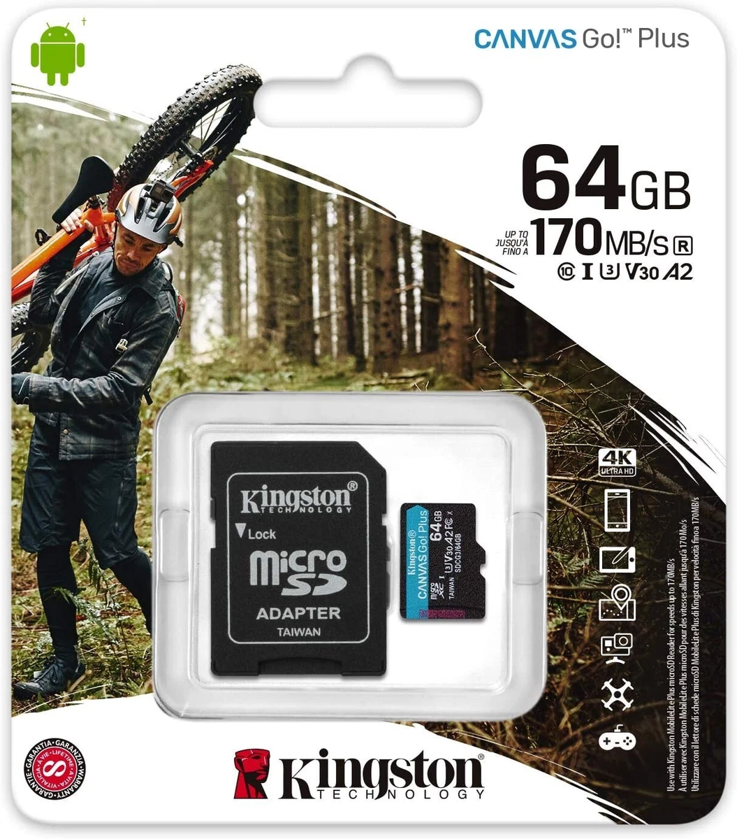64GB Micro SD Card Memory U3 Class 10 For DJI INSPIRE 1 Drone Camera 4K Video