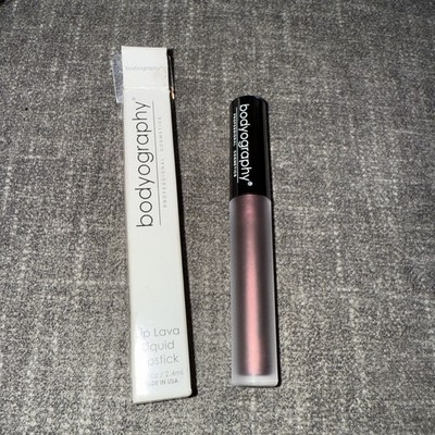 Bodyography Lip Lava Liquid Lipstick THUNDER MOON 9613 Matte .08oz NEW Made USA