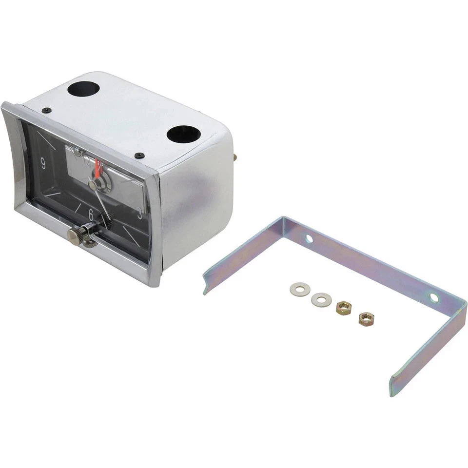 1957 Chevrolet Bel Air 150 210 Nomad; Relógio no painel com movimento de quartzo; Preto - Imagem 2 de 4