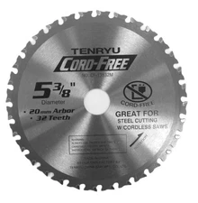 Tenryu 5-3/8 In. Cordless Saw Blade