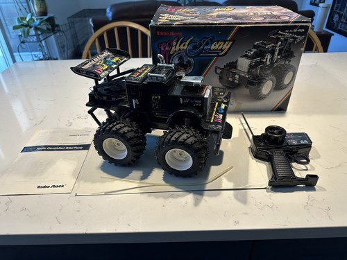 1989 Radio Shack Wild Pony Radio Controlled 4 Wheel Drive With Box