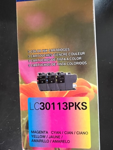 Genuine Brother LC-3011 Color Ink Cartridge-For MFC-J491 J497 J690DW 3PK 1550 - 第 3/3 張圖片