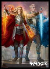 Ensky Magic: The Gathering Players Card Sleeve "Throne of Eldraine" "Heir of the