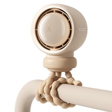 JISULIFE Stroller Fan Baby Large, Safe Bladeless for Crib, Desk, 4000mAh Bat...