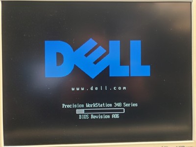 Vintage Dell Precision Workstation PC Tower 340 Pentium 4 2GHz 2GB