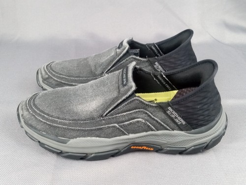 Set 2 Paar Skechers Slipper Herren Schuhgröße 11,5 Freizeit Wandern Fitnessstudio Strand 204809 - Bild 15 von 22