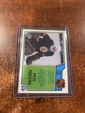 1983-84 O-Pee-Chee Hockey OPC #221 Pete Peeters Goals Against Avg. Leaders