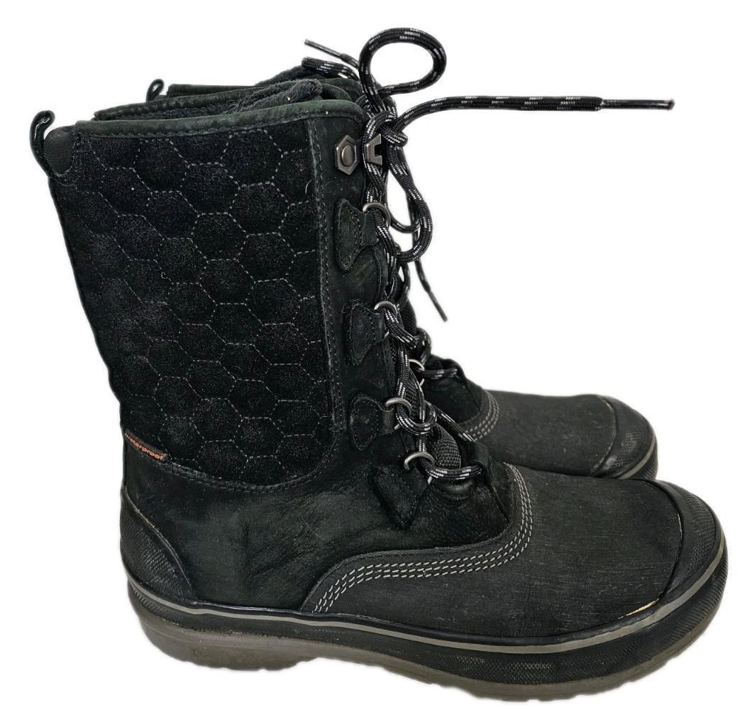 Clarks Boots Muckers Snow Waterproof Suede and Leather Calf Length Size UK 7D
Opens in a new window