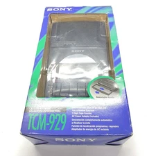 Vintage Sony Cassette Player Tape Recorder TCM-929 NEW