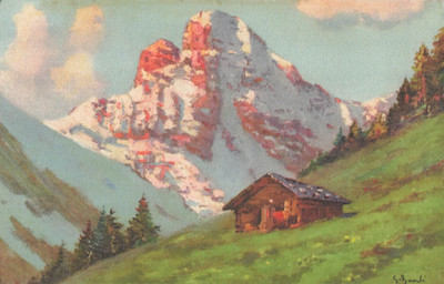 CP ILLUSTREE SUISSE MURREN DAS GSPALTENHORN - 38731