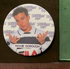 Howie Dorough - Backstreet Boys Vintage 1 x 2" pin-back buttons