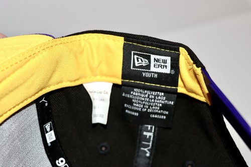 LA Los Angeles Lakers New Era Hat Snapback City Edition 2023/24 Youth - Picture 16 of 16