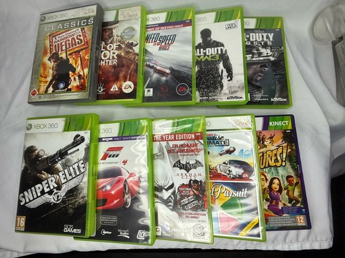 Xbox 360 SPIELE KONVOLUT 10 Stück Konvolut Sammlung