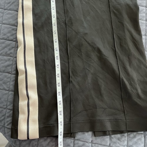 Palm Angels Skirt Women XS Black Slit Stripe Pencil Made In Italy Q - Bild 11 von 12