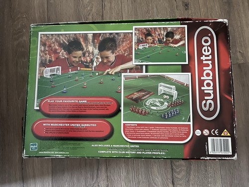 Subbuteo Manchester United 2000/2001 Edition Boxed And Complete. Schneller Versand - Bild 6 von 10