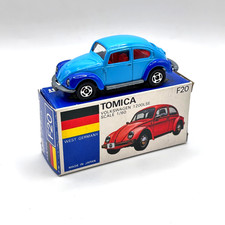 Tomica Blue Box F20 Volkswagen 1200LSE in original box (made in Japan) – 1970s