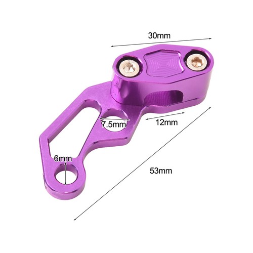 Pince de tuyau de frein en alliage d'aluminium pour motos diff??rentes options d - Photo 40/50