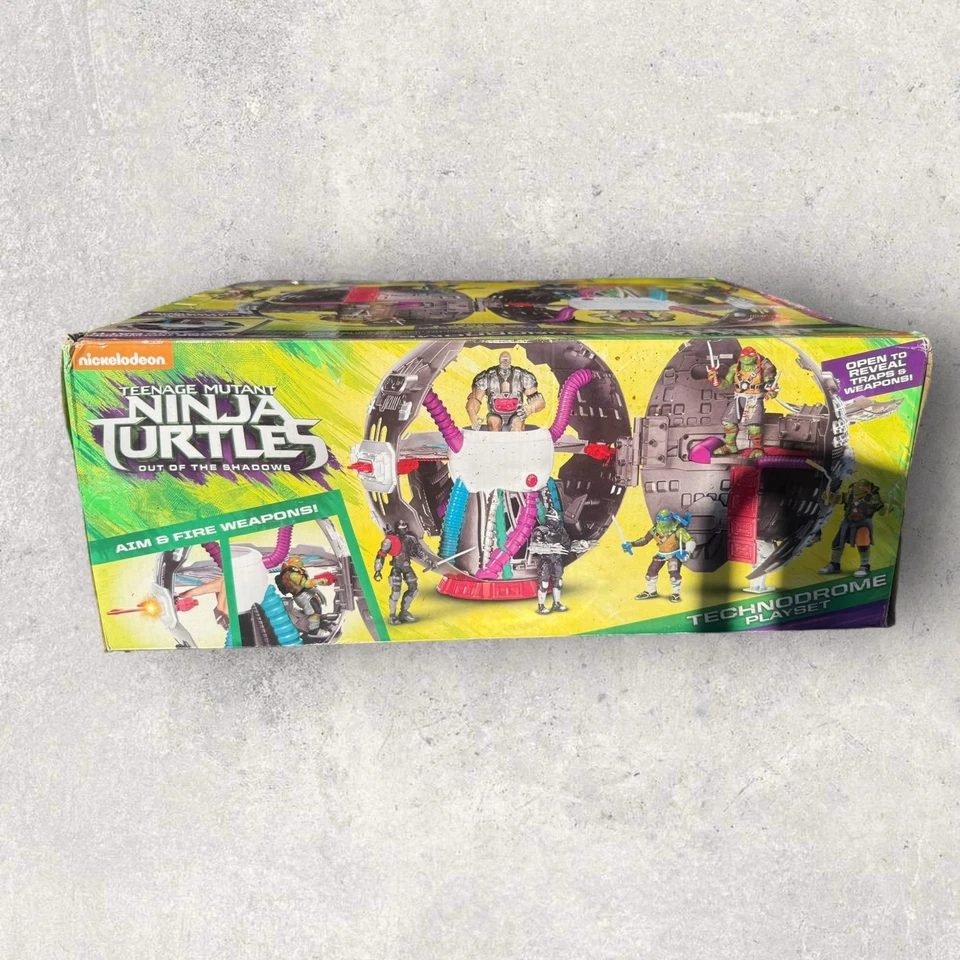 2016 TMNT Ninja Turtles Technodrome Playset Out of the Shadows Movie MIB RARE - Image 2 of 4
