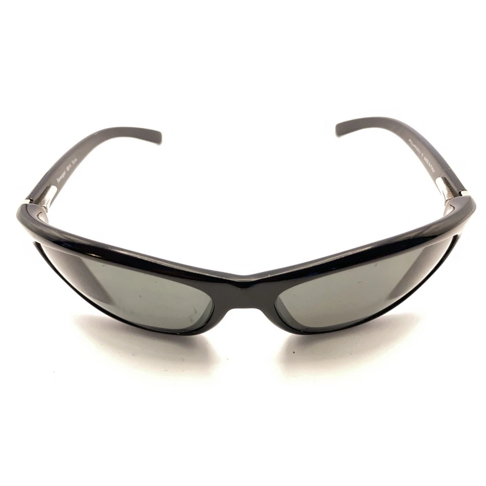 Serengeti Turro 6814 Black Wrap Rectangle Sunglasses Frames Designer Men - Image 3 of 4