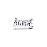 Pandora Charm Damen Amore Schrift Sterling-Silber 794434C00