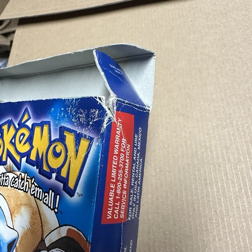 Pokemon Blue (Nintendo Game Boy 1998) Authentic Tested - Picture 16 of 19