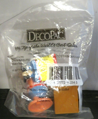 Pirate Spongebob Squarepants & Patrick  Decopac Cake Topper Figures Viacom 2011