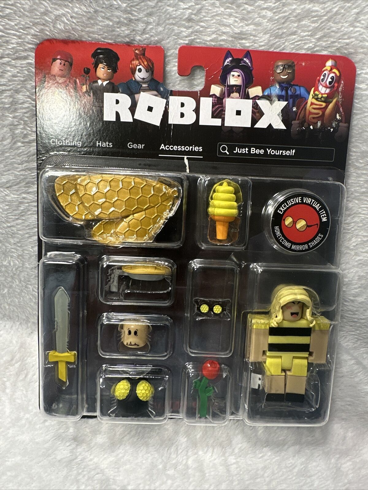 ROBLOX Accessories Avatar Shop Just Bee Yourself, Figure, Accessory, New