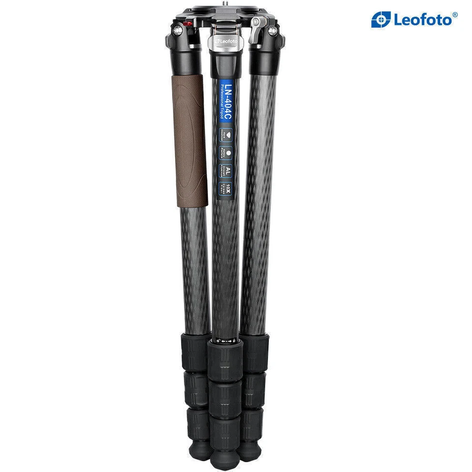Professional Carbon Fiber Tripod Kit for Camera LN-404C +YB-100LK w 100mm Bowl - Image 3 of 4