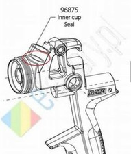 Sata Jet Inner Cup Seal 96875 Sata Jet Inner Cup Seal 96875