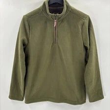 NWT Redmond Outfitters Men’s Quarter Zip Pullover Sweater Green Size S