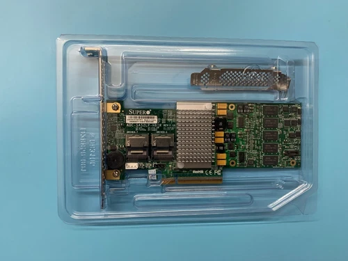 Supermicro SMC2108 AOC-SAS2LP-H8IR 8-Port SAS/SATA 6Gb/s RAID Controller Card