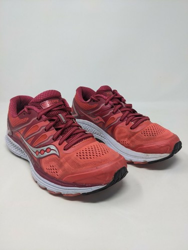 Saucony OMNI 16 Everun Womenâs Athletic Shoes Size 7.5 Coral Pink Running | eBay