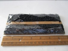 HO 1/87 Scale 2 Pack Coal Load 6.75 Inch Long for Hopper Train Cars For Layout