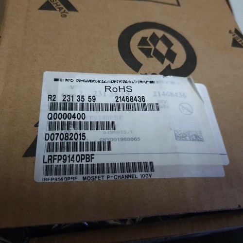 8PCS NEW GENUINE VISHAY IRFP9140 IRFP9140PBF MOSFET FOR CLASS A AUDIO AMPS! - Picture 5 of 5