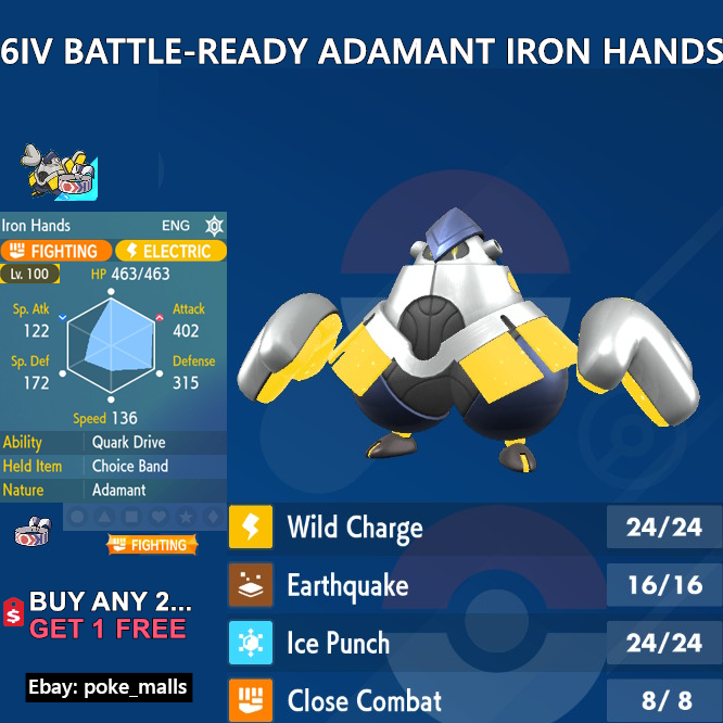 Iron Fist (ability), Pokemon Untamed Wiki