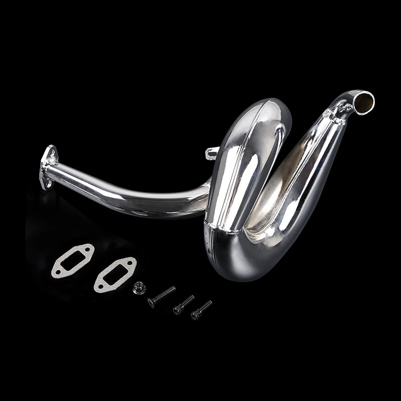 Panlong Exhaust Pipe 71CC Engine For 1/5 HPI BAJA RV KM 5B 5T 5SC Rc - Image 3 of 4