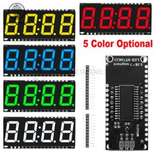 HT16K33 LED Display Module 4 Digit 7 Segment 0.56 inch Time Clock Module I2C