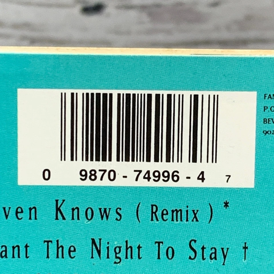 Luther Vandross - Heaven Knows Remix [Cassette Tape 1993 Single] Epic Records Foto 3 de 4