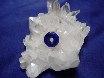 Lapis Lazuli Donut 11mm Edelstein Anhänger