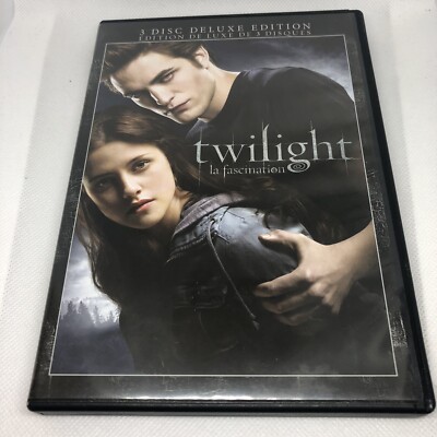 Twilight (DVD, 2009, 3-Disc Set, Deluxe Edition) Drama, VGC - FREE SHIPPING  
