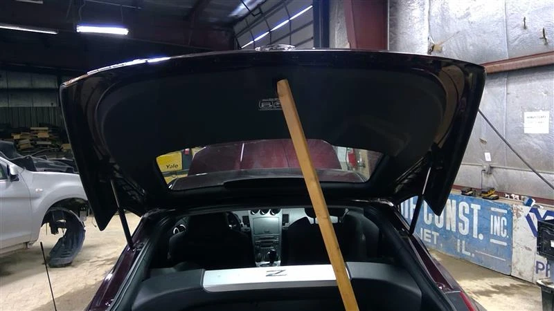 Trunk Hatch Liftgate Tailgate Without Spoiler Maroon LOCAL Fits 03 350Z 92871 - Imagem 3 de 4