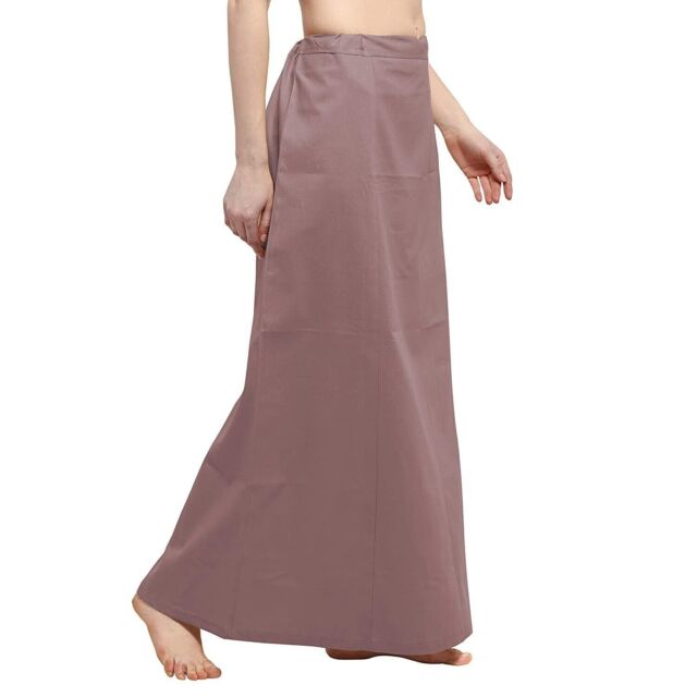 Petticoat Light Violet-195 Cotton Sari lineing Underskirt Bollywood Indian soft